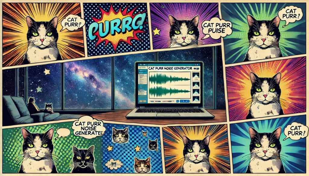 Cat Purr Online cat purring noise generator
