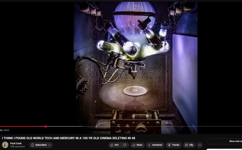 Paul Cook explores old Roxy Theatre