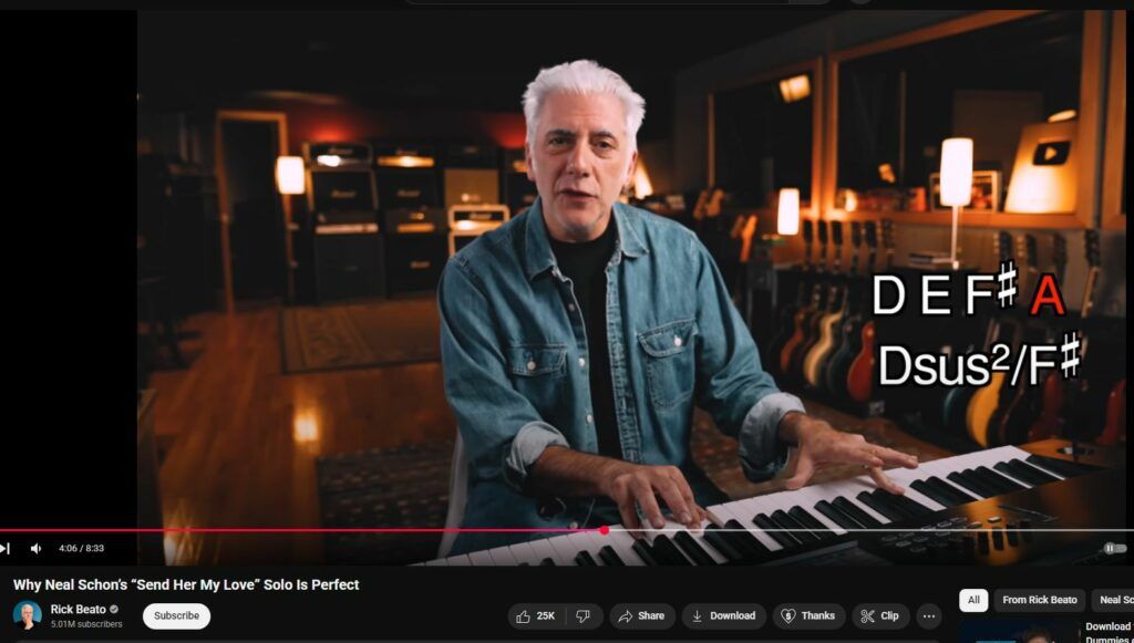 Why Neal Schon’s “Send Her My Love” Solo Is Perfect