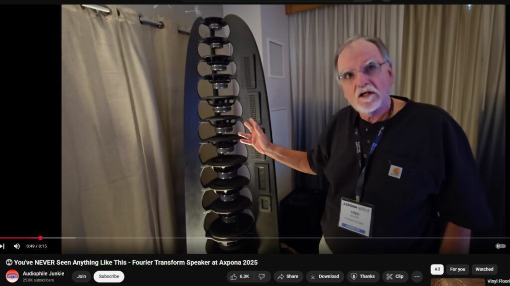 Fourer Transform Speaker - DSP and Amp per Driver