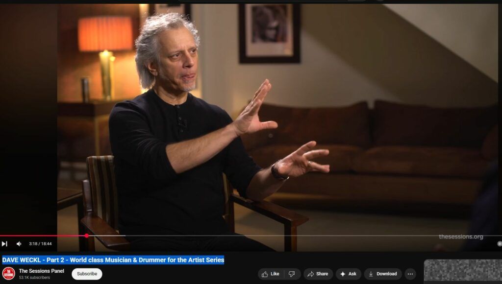 DAVE WECKL Interviews