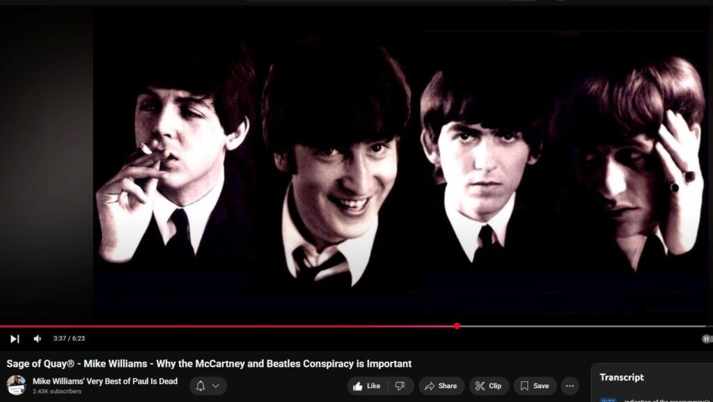 Music with an Agenda - Why the McCartney and Beatles Conspiracy is Vital