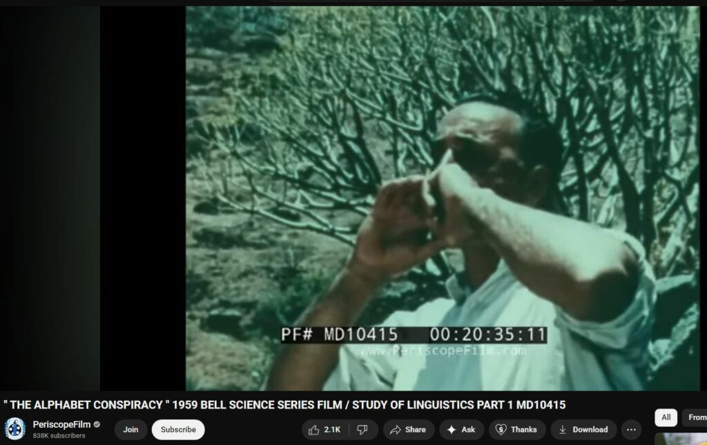 Congo Drum Language - Canary Island Whistling Language - Indian Hand Talk - 45 Phonemes of English Language