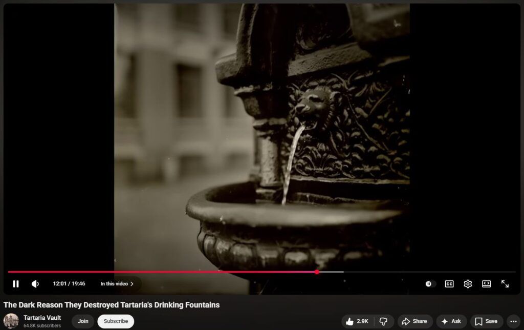 Organized Forgetting - The Mystery of So Many Water Fountains